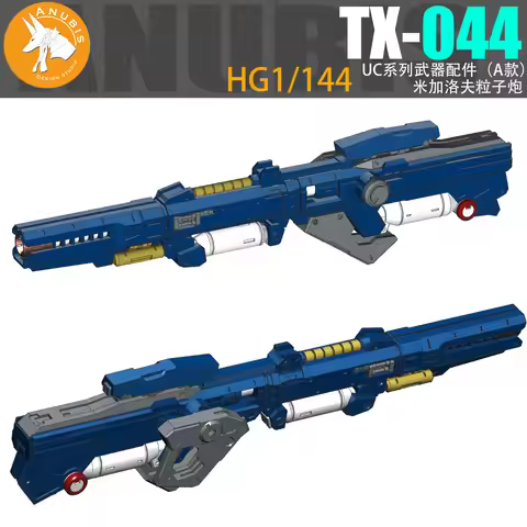 ANUBIS TX-044 Mega Rider Cannon Armament Resin Parts for HG 1/144 PMX-003 The-O Upgrade Conversion K