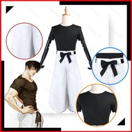 YB1 Jujutsu Kaisen Fushiguro Toji Cosplay Top Pants Costume Set Anime Uniform Suit Halloween Party B