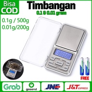 nN7 Timbangan Emas Digital Kapasitas 500gram Asi 0.1gram