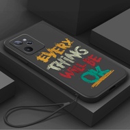 Casing For REALME C31 4G REALME C33 Phone Case with lanyard personality Minimalist style aesthetic S