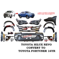 J01S02 CONVERT SET TOYOTA HILUX REVO GUN125 CONVERT TO TOYTA FORTUNER 16YR