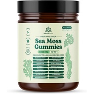 Natural Rems Sea Moss Gummies, Organic Irish Sea Moss Supplement for Men & Women, 30 Gummies