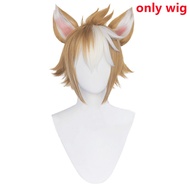 Genshin Impact Gorou Cosplay Suit Pants Fox Tail Ears Halloween Costume For Woman Man Anime Clothes 