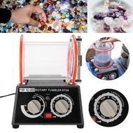 3KG Capacity Drum Tumbler Rotary Tumbler Finishing Machine Jewelry Polisher Finisher Machine + Polis