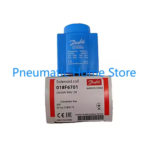 Danfoss Solenoid Valve Coil 018F6701 018F6176 BE230AS