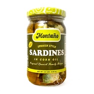 Montano Spanish Style Sardines in Corn Oil 228g