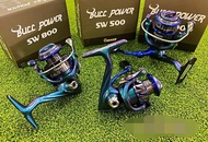 OPASS BULL POWER SW 500 800 1000 ULTRALIGHT SPINNING REEL DESIGN IN JAPAN