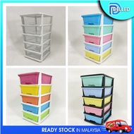 5 Tier Drawer Cabinet Multipurpose Colourful Storage Drawer
