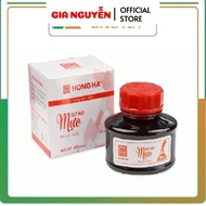 Hong Ha red bottle ink 60 cc (3434) purple 60ml suitable for students. Bao An - Gia Nguyen