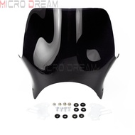 Retro Motorcycle ABS Windshield Windscreen Kit For Honda CB400 CB250 CB600 CB750 CB900 CB919 Hornet 