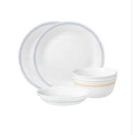 Corelle 6pc Dinner Set - Minimal Check