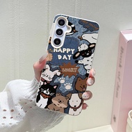 Cut Animal Phone Case For Samsung A57 5G S26 Ultra A56 S25 Ultra A55 A37 A17 For Samsung A07  S24 FE