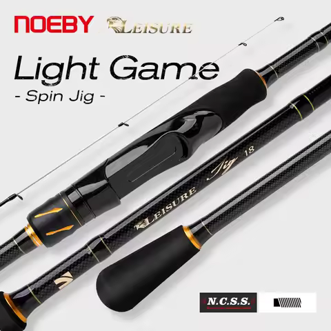 Noeby-Leisure Light Game Fishing Rod, 1.98m, 2.13m, 2.29m, Lure 2-8g 3-12g 4-18g, Carbon Rod for Zan