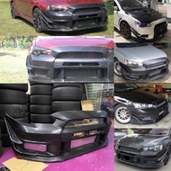 FRONT BUMPER VARIS V1 FOR LANCER GT SPORTBACK PROTON INSPIRA