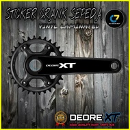 【hot sale】 Mtb Bicycle Crank Sticker - Deore XT Sticker