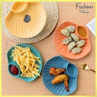 FS wholesale Plastic shell plates for eating dumplings, household vinegar plates