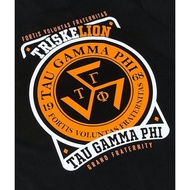 DIAMOND Edition Tau Gamma Phi Triskelion Fratshirt with Sticker