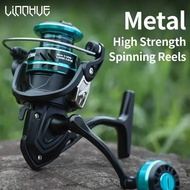 LINNHUE Fishing Reel HZ500-7000 Max Drag 10kg Metal Spool Grip Spinning Reel For Carp Reel Fishing A