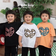 [hahababy] Haha hahababy-Children's Dropped Shoulder Top