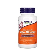 เบต้า-กลูแคน Beta-Glucans, with ImmunEnhancer Extra Strength 250 mg 60 Veg Capsules (Now Foods)
