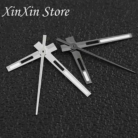 High Quality NH35 Hollow Out Pointers C3 Luminous Watch Hands For NH34 NH35 NH36 4R 7S NH38 Movement