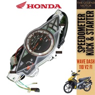 Honda Wave Dash110 V2 Fi DASH 110 2 NEW FUEL INJECTION SPEED Meter Assy Speedometer Set SPEEDO ODOME