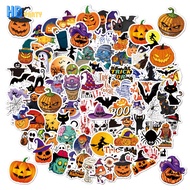 Halloween Bat Ghost Mummy Witch Sticker Creative Ghost Festival Party Decoration