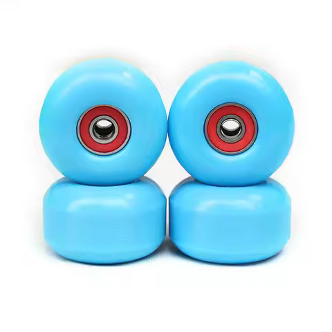 4Pcs Skateboard Wheels With bearing complete PU Skateboard Parts 52mm*30mm Wheels 95A skateboard for