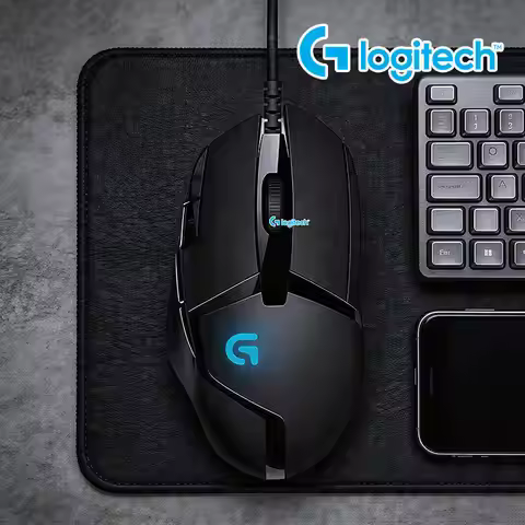 Logitech G402 Gaming Mouse Fusion Engine Tech 4 DPI Settings 32-Bit Processor Anti-Slip for Professi