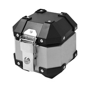 Quick-release aluminum alloy tail box5L8L10L13L15L20L22L25L Motorcycle trunk aluminum storage box