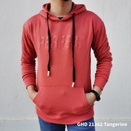 GHD 21362 Tangerine/Black/Beige - GERON Men hoodie / Sweatshirt / Hoodie Lelaki Lengan Panjang