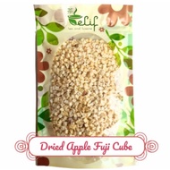 Elif Dried FRUITS Dried Apple Fuji Cube Dried Fuji Apple Fruit Cut Dice