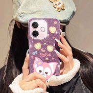 YBD Phone Case For OPPO A5 Pro A5X 5G 4G Cartoon Lina Belle Pattern Powder Hard Backboard TPU Soft E