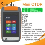 มินิ OTDR 80กม. การทดสอบเส้นใยที่ใช้งานอยู่ (อุปกรณ์เสริม) ตัวสะท้อนโดเมนเวลาแบบออปติคอลในตัว OPM VF