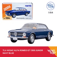 Tomica Limited Vintage TLV 154c Alfa Romeo GT 1300 Junior (Navy Blue)