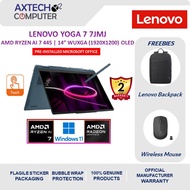 Lenovo Yoga 7 14AGP11 83TD007JMJ 14" WUXGA OLED Touch 2-in-1 Laptop Tidal Teal (AI 7 445, 16GB, 512G
