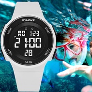 [Aishang watch industry]Silicone Ladies Watch Women 39;s Outdoor Sports Watch Electronic Watches LED Digital 50m Waterproof Clock Men Relogio Feminino 2022