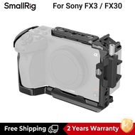 SmallRig for Sony FX30 / FX3: Single Cage | Handheld Cage Kit with Wrist Strap XLR Handle Extension 