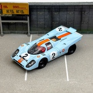 Tiny Sparky 1/64 Porsche Bay Oil Set Gulf 917-#2 Alloy Car Model Micro Shadow