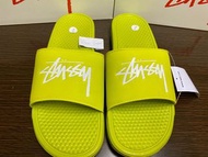 Nike Stussy BENASSI 聯名拖鞋 黑白/經典配色 US12碼 35-46碼可選