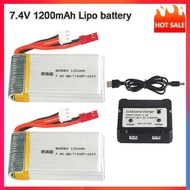 1200Mah 2S 5C 4 803063 30C Lipo For MJX X101 X102 Yi Zhang X6 H16 RC Drone Spare Parts 7.4V Batte