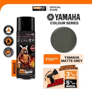 Samurai Y747 Yamaha Matte Grey Yamaha Colour - Aerosol Coating Spray Paint for Automotive Car Motorc