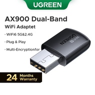 UGREEN Wifi Adapter Wireless Adapter 1300Mbps 5Ghz & 2.4GHz Dual Band USB WiFi for PC Computer USB W