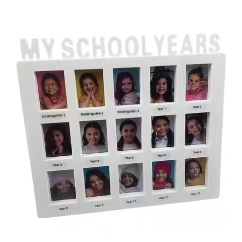 School Years Picture Frame Kindergarten to 12TH Grade Picture Frame Student Keepsake Picture Frame f