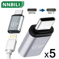 Lightning Female To USB C Male Cable Converter Carplay Type-C Phone Charger Adapter for IPhone15 Pro MAX Huawei P30 Earphones