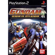 Mobile Suit Gundam Gundam vs. Zeta Gundam (USA) PS2.