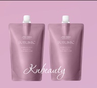 แบบถุง Shiseido Sublimic Luminoforce Color Hair Shampoo / Treatment 450 ml Refill แชมพู ทรีทเม้นท์ ชิเชโด้ ผมทำสี (มี 3 ตัวเลือก)