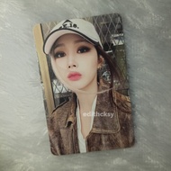 Photocard Aespa Giselle PC My World Tabloid Version Official