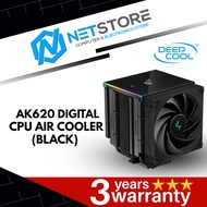 DEEPCOOL AK620 DIGITAL CPU COOLER - BLACK - R-AK620-BKADMN-G