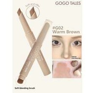 2-ใน-1 แท่งคอนทัวร์เนื้อแมตต์, ปั้นแต่ง 3D แบบโมโนโครมสำหรับแก้ม, จมูก และร่องปาก, ดินสอไฮไลท์และคอน